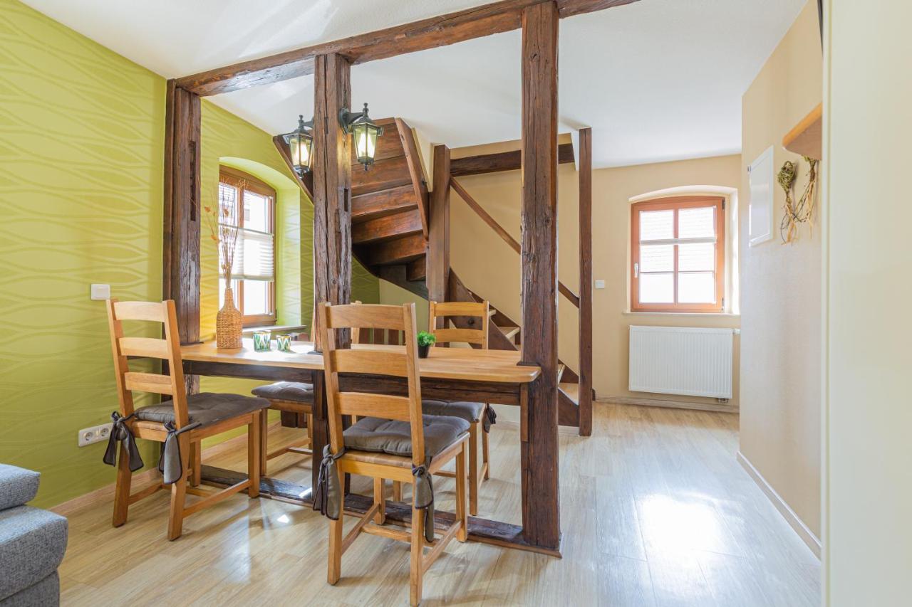 Apartmenthaus Schlag Naumburg  Bagian luar foto
