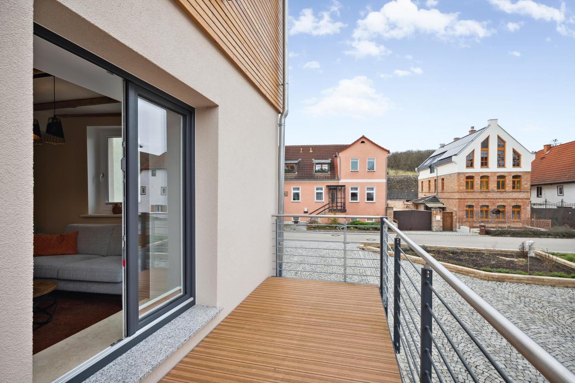 Apartmenthaus Schlag Naumburg  Bagian luar foto